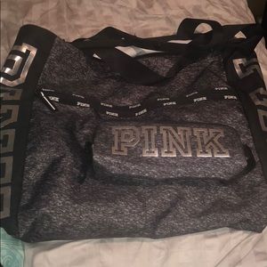 Victoria’s Secret PINK tote back and pencil case